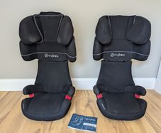 2 CYBEX Solution X-Fix Child Car Seats