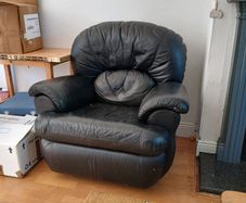 Leather Couch & 2 recliners