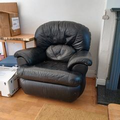 Leather Couch & 2 recliners