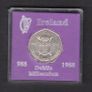 1988 Ireland Dublin Millennium Coin in Plastic Holder Image 3