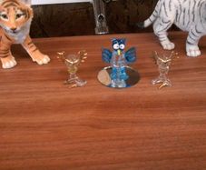 glass owls