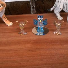 glass owls