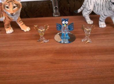 glass owls