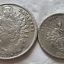 Thaler 1755 & 1/2 Thaler 1754 Bavaria Image 2
