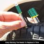 Tyre Tread Depth Gauge UK, 6-Sided Smart Color Coded Tyre Depth Gauge UK, Tyre Depth Measurement Tool in 25MM/32nds Image 3