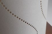 Pendant shade textured .Cream .5 euro
