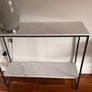 Marble top console table & matching nest of tables Image 5