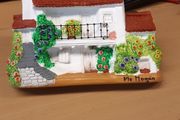 House ornament terracotta
