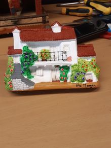 House ornament terracotta