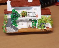 House ornament terracotta