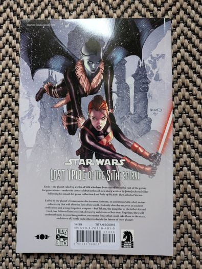 Star Wars Lost Tribe of the Sith Spiral TPB John Jackson Miller Dark Horse Legends