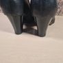 womens CLARKS LODGE PARK black leather ankle boots zip up Size UK 6.5 E EU 40 Image 7