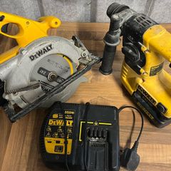 Dewalt 24v SDS Drill and 165mm circular saw with 2 batts