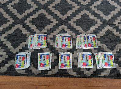 80 x Panini World Cup Sticker Packs Unopened