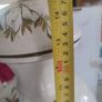 VINTAGE COUNTRY HOUSE Italian CERAMIC table LAMP with shade in working order. Image 4