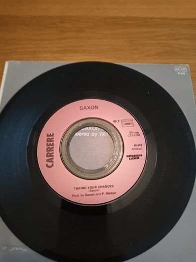 Saxon Strong Arm of the Law 7" vinyl