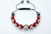 Shamballa Style Bracelet Crystal Disco Ball