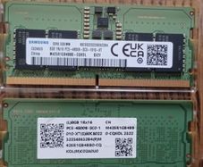 2 X Samsung 8GB DDR5 Laptop Memory RAM
