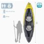 Inflatable Intex Explorer K2 Kayak, 2-Person Image 2