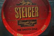 Rare nostalgic Steiger Irish Lager Tray