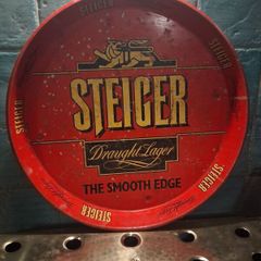 Rare nostalgic Steiger Irish Lager Tray