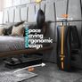 LIMITED TIME DEAL | Foldable Adjustable Weight Bench | 90 Degree, Incline, Decline, Flat | Pre Assembled | Weights Set Compatible | Home Gym Benches | Full Body Workout Exercise Image 3