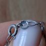 925 silver St. Christopher necklace pendant and chain 17.5 inch Image 7