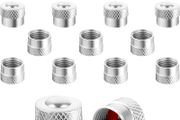 NEW SALE | 16 PCS Metal Valve Caps, Seal Tyre Valve Caps Car Metal Dust Valve Caps Car Valve Caps with Rubber Ring Valve Covers Replacement for Car Valve Caps for Car Motorcycle Bicycle Scooter, Silver