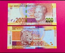 South Africa  200 Rand 2012 Pick 137a  UNC