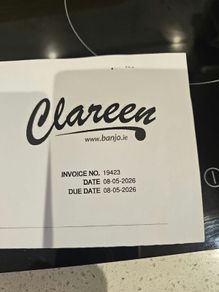 New Clareen Clarinbridge  17 fret Tenor Banjo