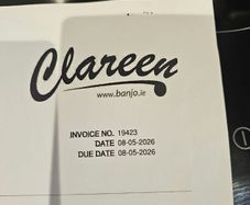 New Clareen Clarinbridge  17 fret Tenor Banjo
