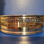 silver plated wine coaster Image 2