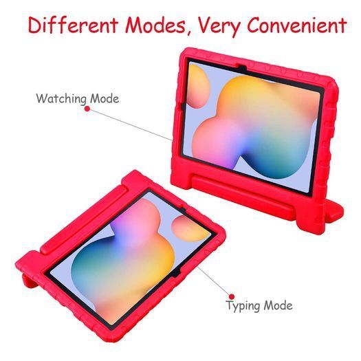 For Samsung Galaxy Tab S6 Lite 2022 Case Kids Shockproof Tablet Smart Cover EVA Red New - FHT24SMTK1