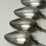 Antique 1838 Sterling Silver Teaspoons -Set of 4 Glasgow /John Finlay Image 5