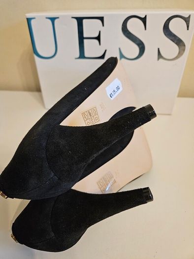 GUESS suede high heel court shoes size 6.5 UK new & boxed bank holiday sale