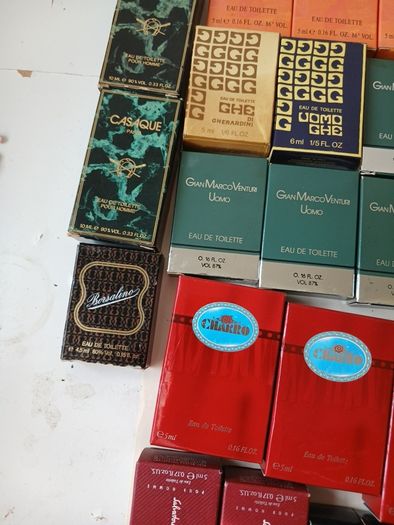 70 Vintage Sample Perfume and Cologne Bottles (unused)