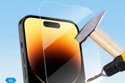 For iPhone 14 Pro Tempered Glass Screen Protector Saver Cover Case Friendly New