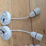 Job Lot: 6 Brushed Recessed Downlights, GU10 Bulbs & Pendant Kits Image 3