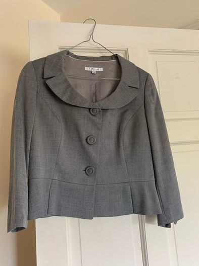 LK Bennett ladies Suit Dress, Pant and jacket Steel Grey
