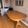 Solid Wood Extendable Dining Table & 5 Chairs Image 3