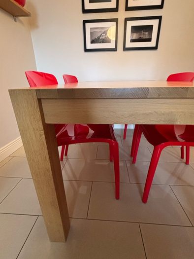 Solid Oak Dining Table - Next
