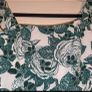 Summer dress green floral Image 2