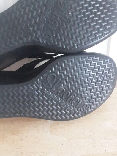 Wedge Shoes/Sketchers Memory Foam Wedge Slip-Ons ... Colour Black - Size: 4 UK - 37 EU