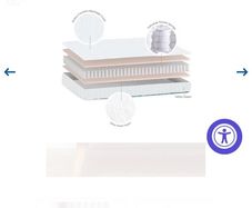 Brand New x2 Baby Elegance Cot Mattress