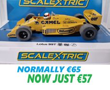 Scalextric F1 Lotus 99T #11 Slot Car ( C4355 classic Formula one Legend )