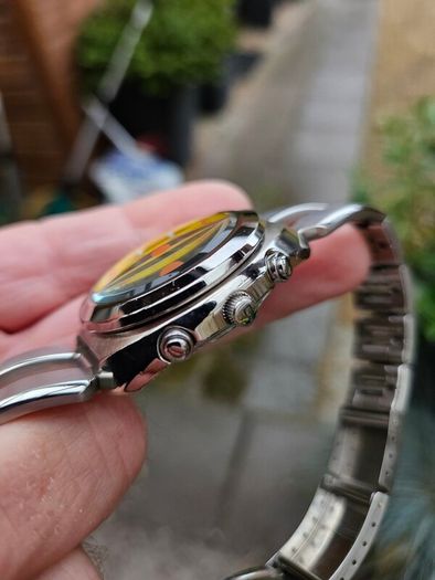 Watch Seiko Aka Alba Chronograph.