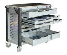 MANAROLA 12-Drawer Tool Chest + Full Professional Tool Kit -