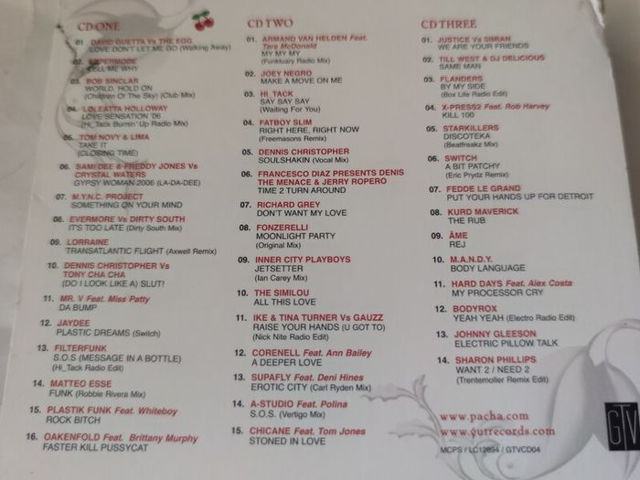 The Pacha Experience 3Cd Boxset