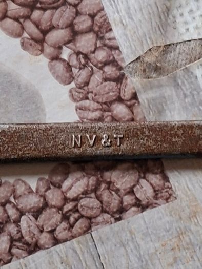 N V & T Military Spanner 5/16 by 1/4, Authentic World War II Military Issue 1943 Postage available or Collection