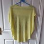 Yellow Letter Print  Baggy Top, size 10 Image 4